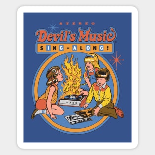 Devil's Music Sing-Along Magnet